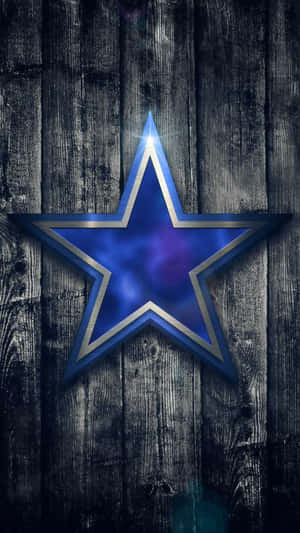 Dallas Cowboys Star Wooden Background Wallpaper