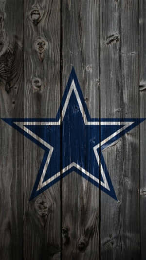 Dallas Cowboys Star Wooden Background Wallpaper