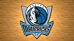 Dallas Mavericks Bright Wood Wallpaper