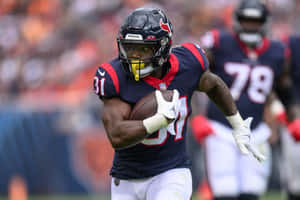 Dameon Pierce Houston Texans Running Back Wallpaper