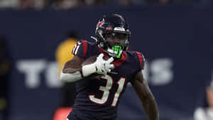 Dameon Pierce Houston Texans Running Back Action Wallpaper