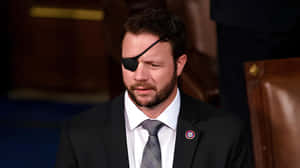 Dan Crenshaw Eye Patch Portrait Wallpaper