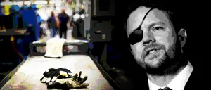 Dan Crenshaw Portraitwith Work Gloves Wallpaper