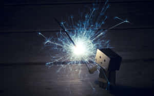 Danbo_ Sparkler_ Night_ Magic.jpg Wallpaper