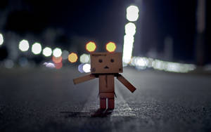 Danboard Alone On Road Wallpaper