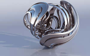 Dance In Motion: Ephemeral Kinetic Art Wallpaper