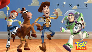 Dancing Bullseye Toy Story Wallpaper