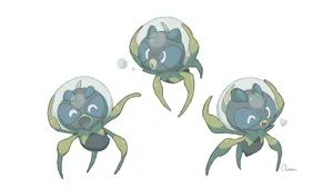 Dancing Dewpiders Wallpaper