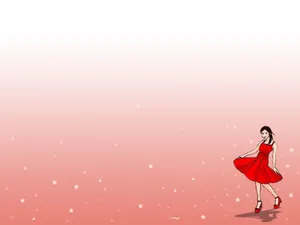 Dancing Girl Cute Desktop Wallpaper