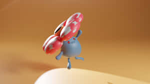 Dancing Vileplume 3d Photo Wallpaper