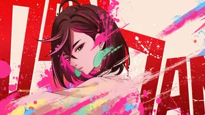 Dandadan Anime Character Art Wallpaper