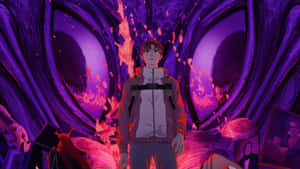 Dandadan Intense Battle Scene Wallpaper