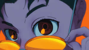 Dandadan Intense Close Up Wallpaper