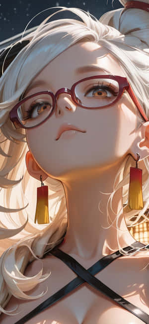 Dandadan Iphone Character Art Wallpaper