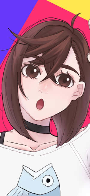 Dandadan Iphone Character Art Wallpaper