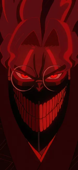 Dandadan Iphone Dark Wallpaper Wallpaper