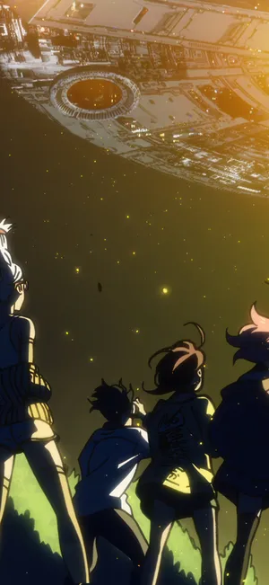 Dandadan Iphone Wallpaper Wallpaper