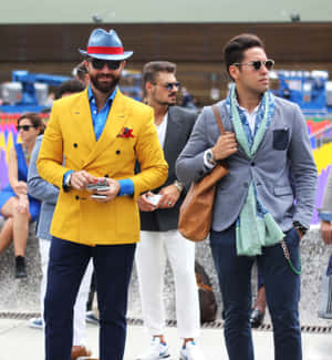 Dandy Male Fashionistas Wallpaper