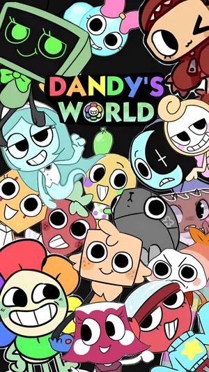 Dandys World Characters Wallpaper