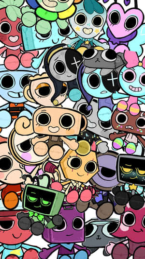 Dandys World Characters Wallpaper