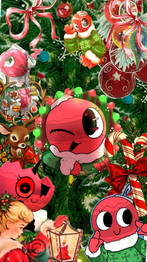Dandys World Christmas Magic Wallpaper