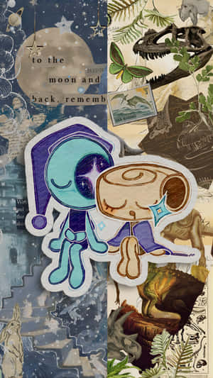 Dandys World Cosmic Adventure Wallpaper