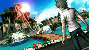 Danganronpa 2 Goodbye Despair Hajime Hinata Island Wallpaper