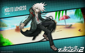 Danganronpa 2 Goodbye Despair Nagito Komaeda Blue Beach Wallpaper