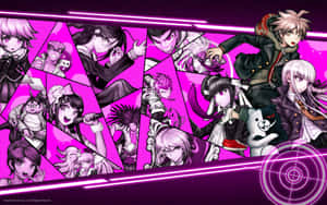 Danganronpa Character Collage Wallpaper