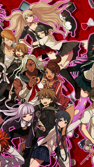 Danganronpa Characters Collage Wallpaper