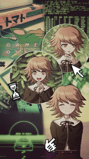 Danganronpa Chihiro Fujisaki Game Over Wallpaper