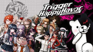 Danganronpa Trigger Happy Havoc Characters Wallpaper