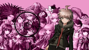 Danganronpa1 Character Collage Wallpaper