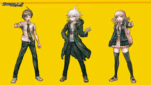 Danganronpa2 Character Standees Wallpaper