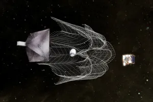 Danger From Above: Space Debris In Earth's Orbit Wallpaper