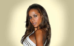 Dania Ramirez Posing Confidently During A Photoshoot Wallpaper