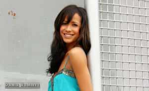 Dania Ramirez Smiling Stunningly In A Beautiful Photoshoot Wallpaper