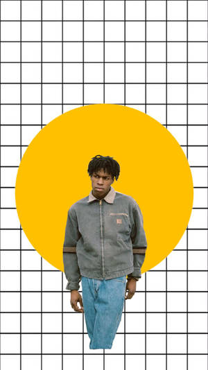 Daniel Caesar Grid Edit Wallpaper