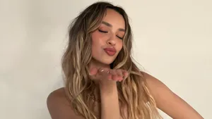 Daniela Katseye Blowing Kiss Wallpaper