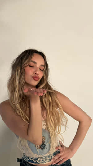 Daniela Katseye Casual Pose Wallpaper