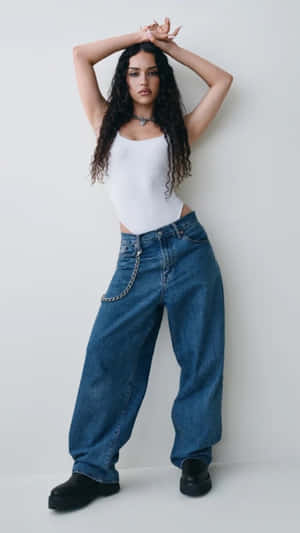 Daniela Katseye Casual Style Wallpaper