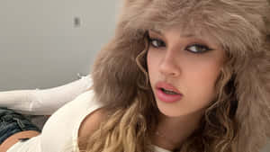 Daniela Katseye Winter Style Wallpaper