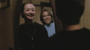 Danielle Harris Smiling In A Stunning Photo Wallpaper