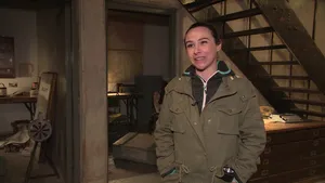 Danielle Harris Striking A Captivating Pose Wallpaper