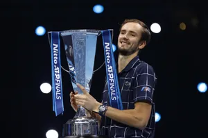 Daniil Medvedev In Atp Finals Wallpaper