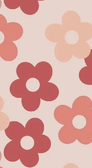 Danish Pastel Floral Pattern Wallpaper