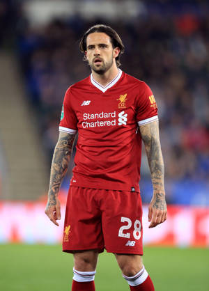 Danny Ings Standing On Field Wallpaper