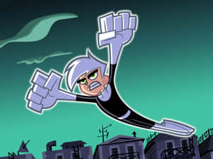 Danny Phantom Flying Wallpaper