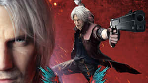 Dante Devil May Cry Action Wallpaper