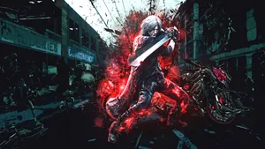Dante Devil May Cry Action Wallpaper